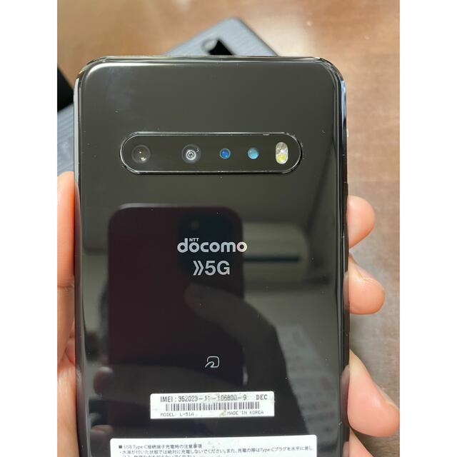 LG Electronics(エルジーエレクトロニクス)のドコモ版LG V60 ThinQ DUAL SCREEN 5G L-51A スマホ/家電/カメラのスマートフォン/携帯電話(スマートフォン本体)の商品写真