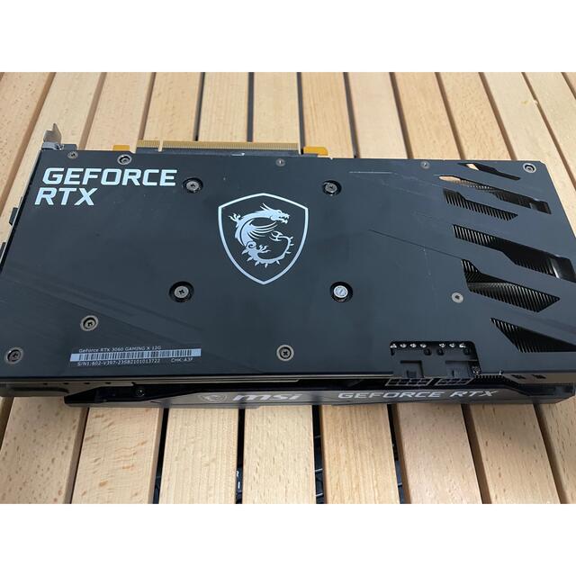 MSI GeForce RTX 3060 GAMING X 12G スマホ/家電/カメラのPC/タブレット(PCパーツ)の商品写真