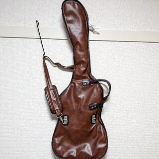 80s YAMAHA ブラウン・レザー ギター用ソフトケース ヤマハ(ケース)