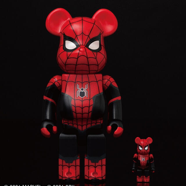 MEDICOM TOY(メディコムトイ)のBE@RBRICK SPIDER-MAN UPGRADED SUIT エンタメ/ホビーのエンタメ その他(その他)の商品写真