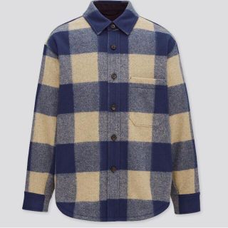 ユニクロ(UNIQLO)のユニクロ　オーバーシャツジャケット　4XL(シャツ)