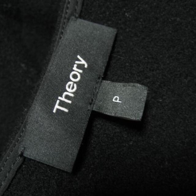 Theory　セオリー　19aw　ノーカラーコート　ブラック　サイズP