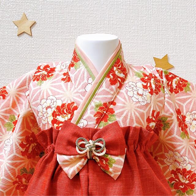 ハンドメイド✿ベビー袴+お花のヘアバンド | www.smartbox.com.sg