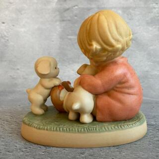 マーベルルーシーアトウェル【サンタをまってる！】陶器人形 レア商品  美品491