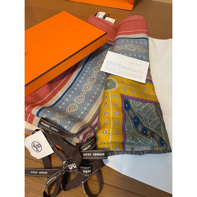 極上の肌ざわり❤︎ HERMES エルメス カシミヤシルクストール140