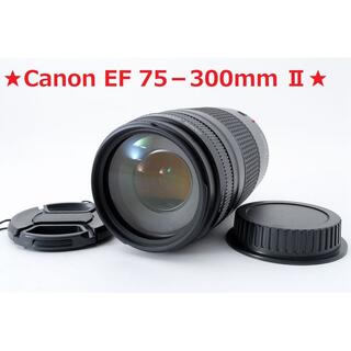 キヤノン(Canon)の#3637美品♪☆お買い得‼☆ キャノン Canon EF 75-300mm Ⅱ(レンズ(ズーム))