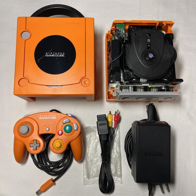 【電池交換済み】GC ゲームキューブ 本体 オレンジ メンテ清掃済み 管理471 | フリマアプリ ラクマ