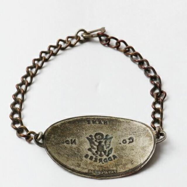 40's ビンテージ ★ US ARMY アメリカ陸軍 ID ブレスレット (  メンズのアクセサリー(ブレスレット)の商品写真