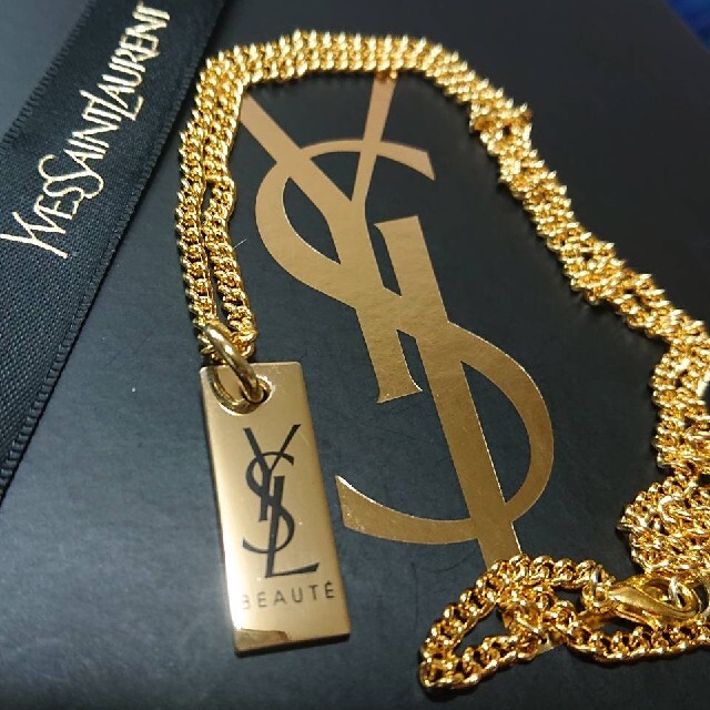 正規 未使用】YVES SAINT LAURENT ゴールドYSL ネックレス | kensysgas.com