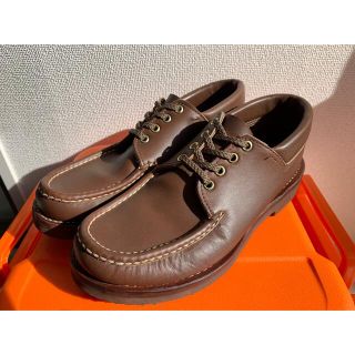 ラッセルモカシン(RUSSELL MOCCASIN)のラッセルモカシン プレミアウォーキングモカシン us7 25cm程 アメリカ製(スリッポン/モカシン)