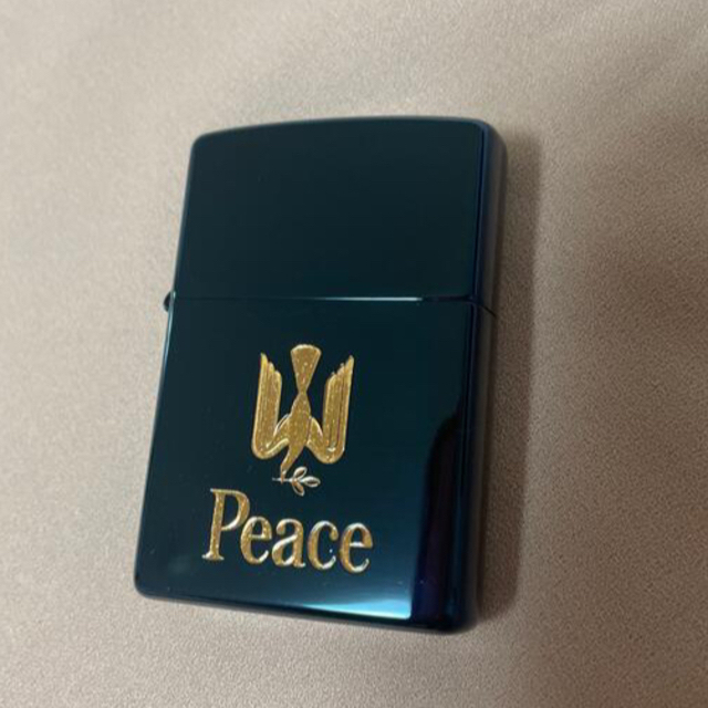 ZIPPO  Peace ブルー