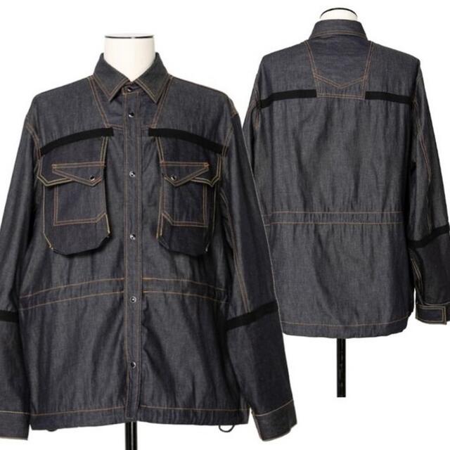 sacai - 22 S/S sacai man デニムジャケット 希少サイズ1の通販 by ...