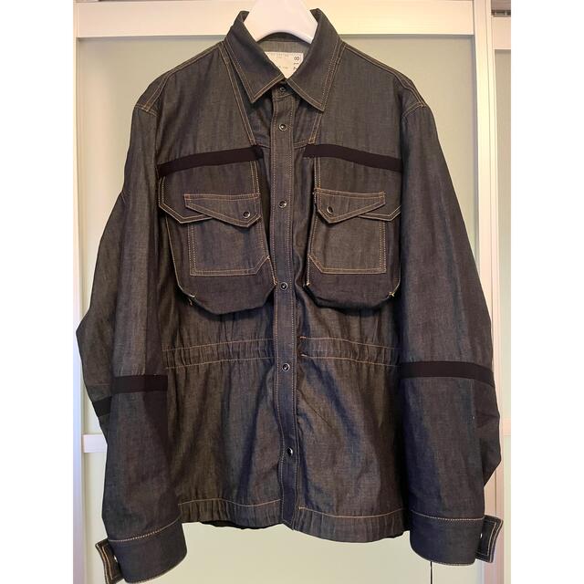 sacai - 22 S/S sacai man デニムジャケット 希少サイズ1の通販 by ...