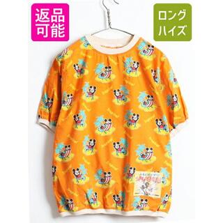 ディズニー(Disney)の90's ■ J.G.HOOK ディズニー ミッキーマウス 総柄 プリント シャ(Tシャツ(半袖/袖なし))