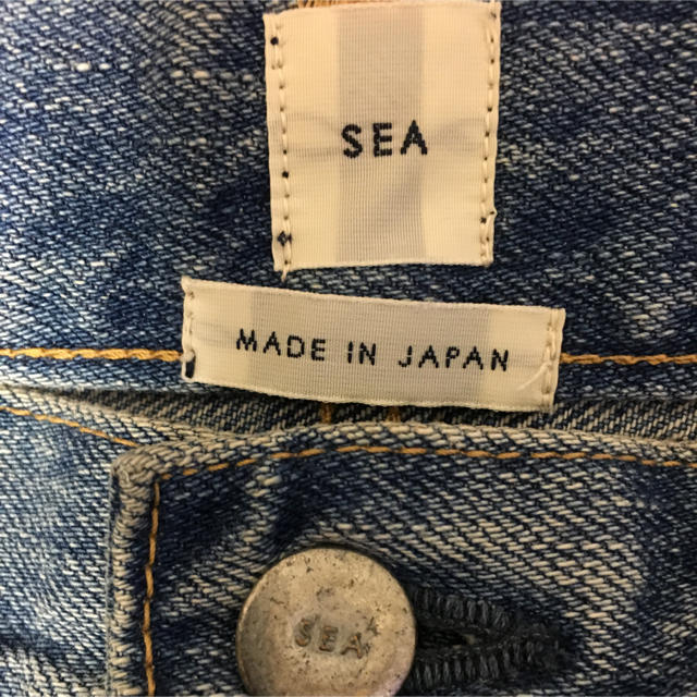 SEA(シー)の大人気！SEA ハイライズテーパードデニム レディースのパンツ(デニム/ジーンズ)の商品写真