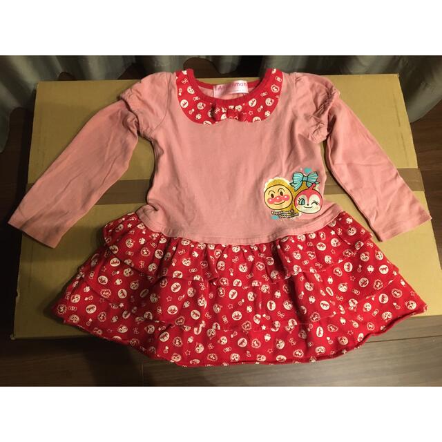 アンパンマン(アンパンマン)のぱぴこ様専用　アンパンマン  ワンピース キッズ/ベビー/マタニティのキッズ服女の子用(90cm~)(ワンピース)の商品写真