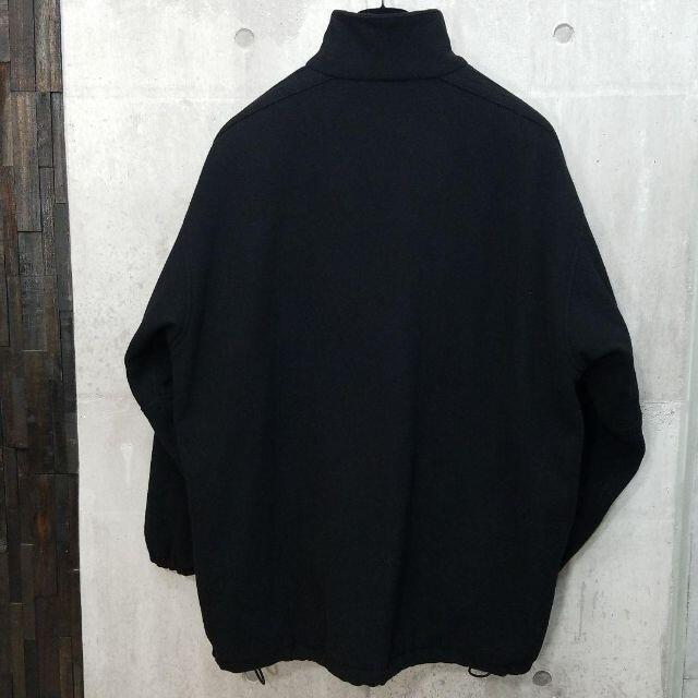 美品☆BALENCIAGA 18AW/Logoジャケット/44/ウール/BLK