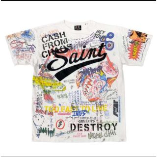 レディメイド(LADY MADE)の確実正規品 saint michael セント マイケル  村上隆 (Tシャツ/カットソー(半袖/袖なし))