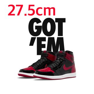 ナイキ(NIKE)のNike Air Jordan 1 High OG "Patent Bred"(スニーカー)