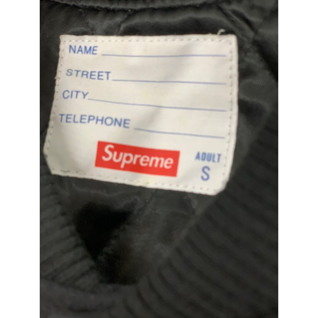 Supreme(シュプリーム)のsupreme delta logo varsity jacket メンズのジャケット/アウター(スタジャン)の商品写真