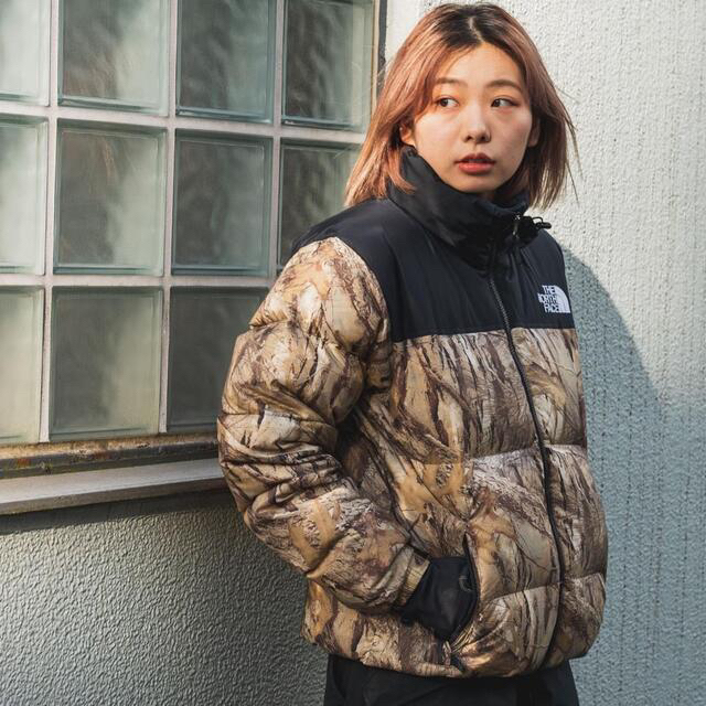 THE NORTH FACE NUPTSE JACKET LEAVES 国内版 【値下げ】 23400円引き
