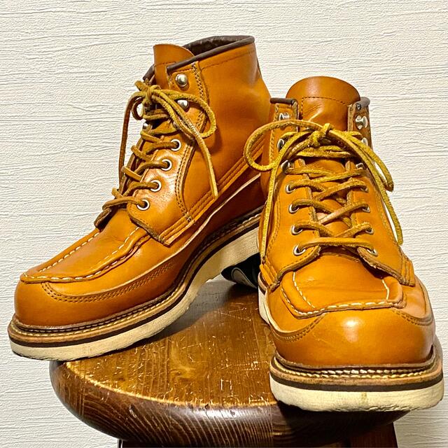 REDWING(レッドウィング)の9850 アイリッシュセッター カヌーモック ゴールドラセット メンズの靴/シューズ(ブーツ)の商品写真