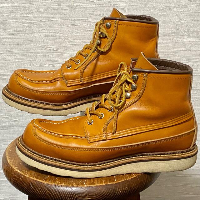 REDWING(レッドウィング)の9850 アイリッシュセッター カヌーモック ゴールドラセット メンズの靴/シューズ(ブーツ)の商品写真