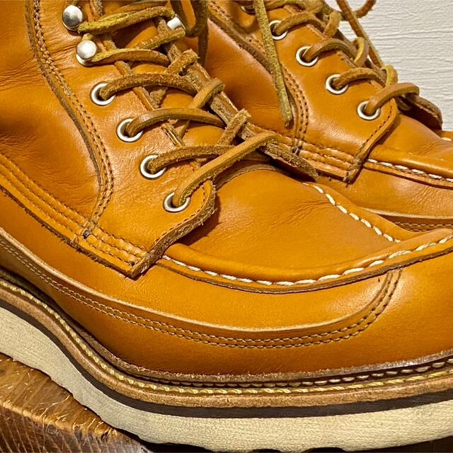 REDWING(レッドウィング)の9850 アイリッシュセッター カヌーモック ゴールドラセット メンズの靴/シューズ(ブーツ)の商品写真