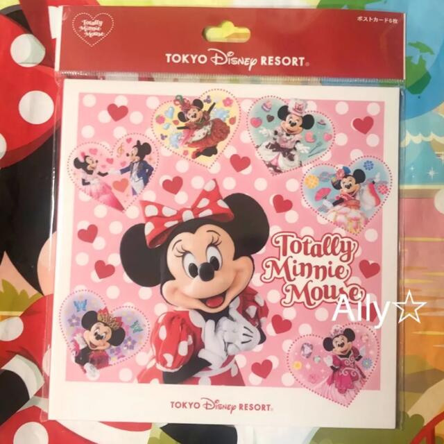 Disney(ディズニー)の新作♡ トータリーミニー　ポストカード　セット　ディズニーリゾート エンタメ/ホビーのおもちゃ/ぬいぐるみ(キャラクターグッズ)の商品写真