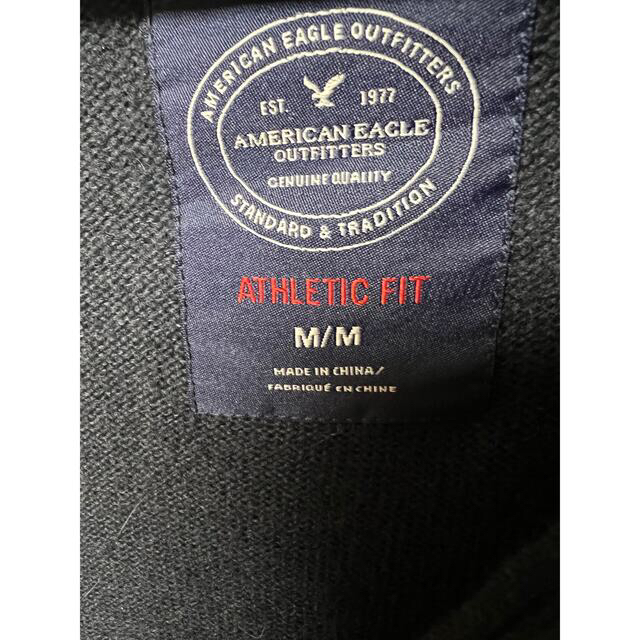 American Eagle(アメリカンイーグル)の即完売 限定アメリカンイーグル American Eagle ネイビー セーター メンズのトップス(ニット/セーター)の商品写真