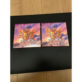 ポケモン(ポケモン)のポケモンカード シールド 新品 未開封 シュリンク付き 2 BOX(Box/デッキ/パック)