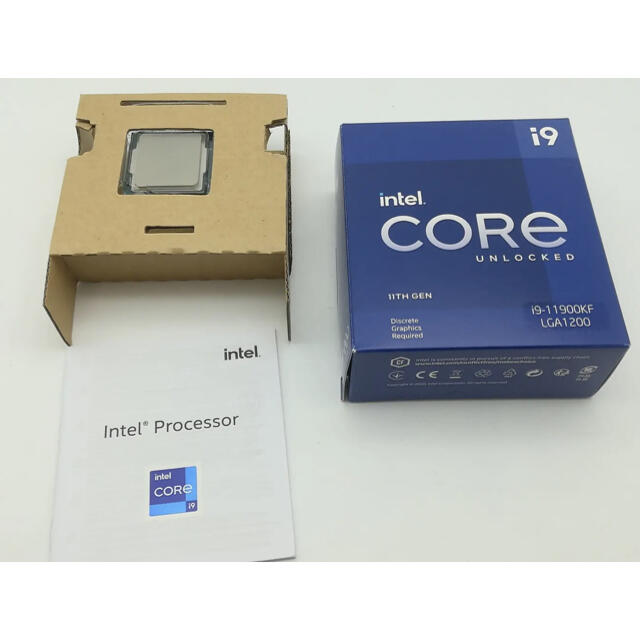 Intel Core i9-11900KF　BOXPC/タブレット