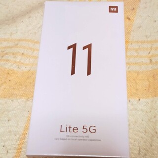 Xiaomi mi 11 lite 5G 6GB 128GB グリーンミント(スマートフォン本体)
