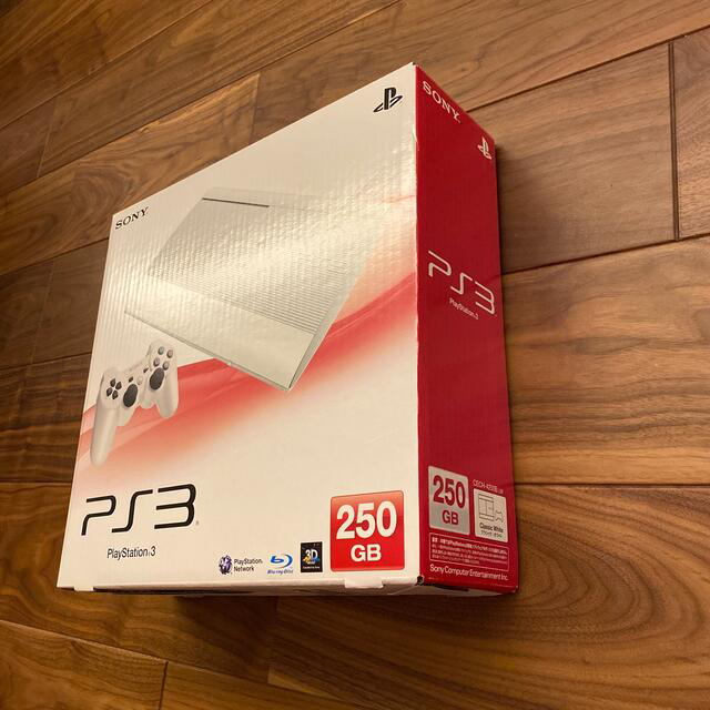 PlayStation3(プレイステーション3)のSONY PlayStation3 本体 CECH-4200B LW セット エンタメ/ホビーのゲームソフト/ゲーム機本体(家庭用ゲーム機本体)の商品写真