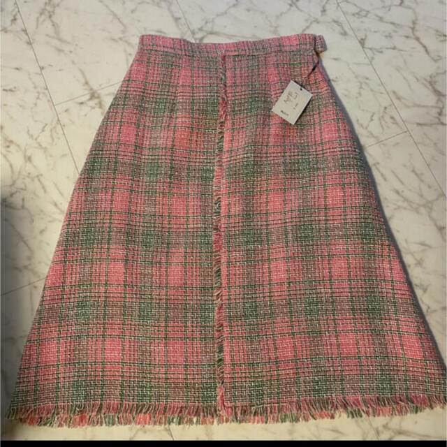 seventen ツイード スカート ピンク セブンテン | bombaytools.com