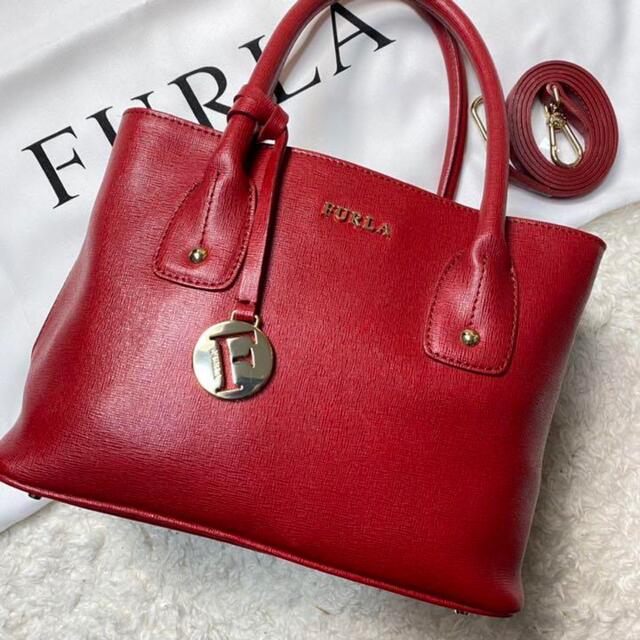 ✨極美品✨ FURLA フルラ　リンダ　LINDA ハンドバッグ　2way