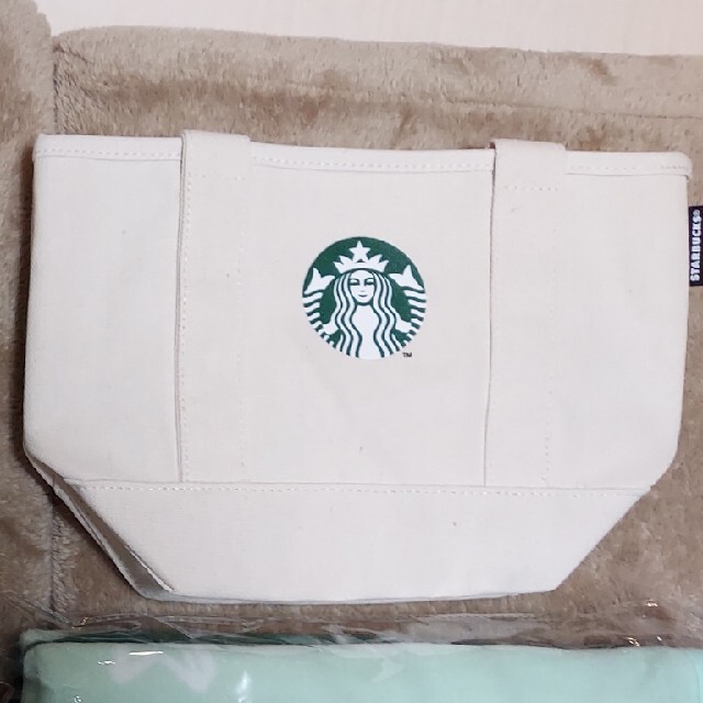 Starbucks Coffee(スターバックスコーヒー)のスタバ　トートバッグ　小 レディースのバッグ(トートバッグ)の商品写真