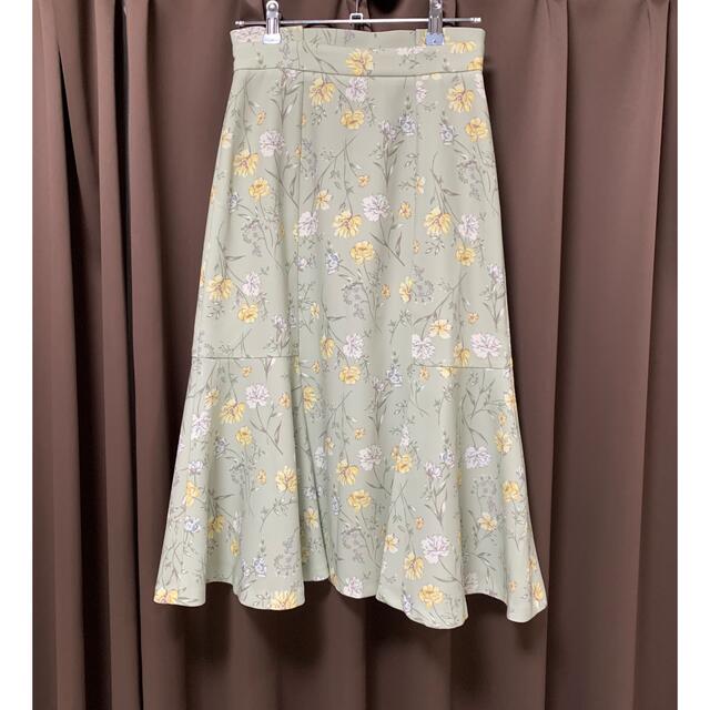 PROPORTION BODY DRESSING(プロポーションボディドレッシング)のフローラボタニカルマーメイドスカート レディースのスカート(ロングスカート)の商品写真