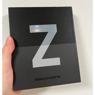 ギャラクシー(Galaxy)のGalaxy Z Fold3 韓国版　256GB 新品未開封　シルバー^_^@(スマートフォン本体)