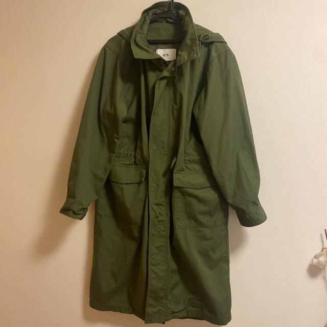 e／s（エマスライ）☆2WAY HOODED MILITARY COAT☆SLY