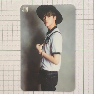 トレカ　BTS JIN(アイドルグッズ)