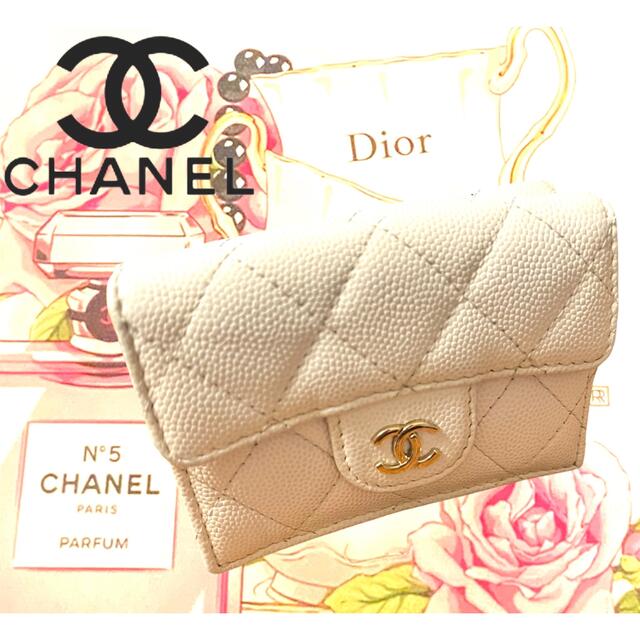 予約中!】 CHANEL シャネル スモールフラップウォレット マトラッセ