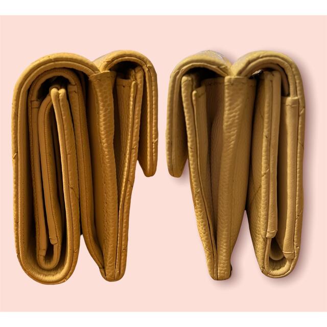CHANEL(シャネル)のシャネル　スモールフラップウォレット　マトラッセ　キャビアスキン　三つ折り財布 レディースのファッション小物(財布)の商品写真