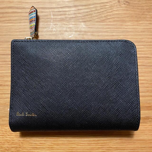 新品未使用☆Paul Smith 2つ折財布ジップストローグレイン