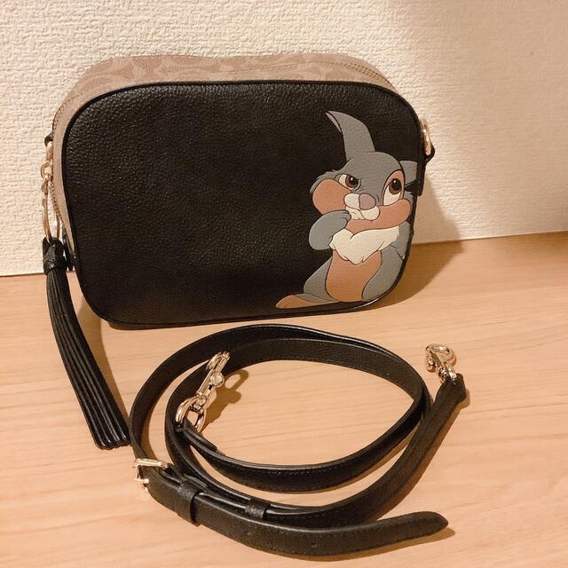 coach Disneyコラボ とんすけ ショルダーバッグ-