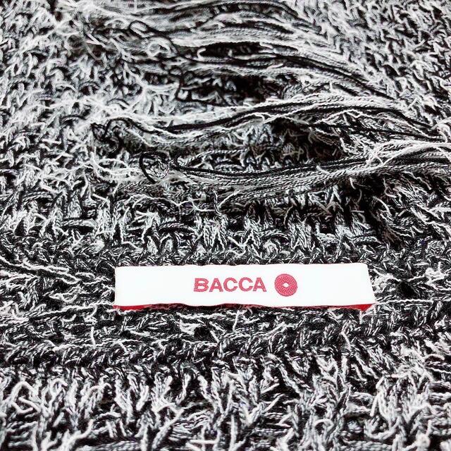 BACCA ミックス ニット ノースリーブ プルオーバー＊マカフィー ボールジィ レディースのトップス(ニット/セーター)の商品写真