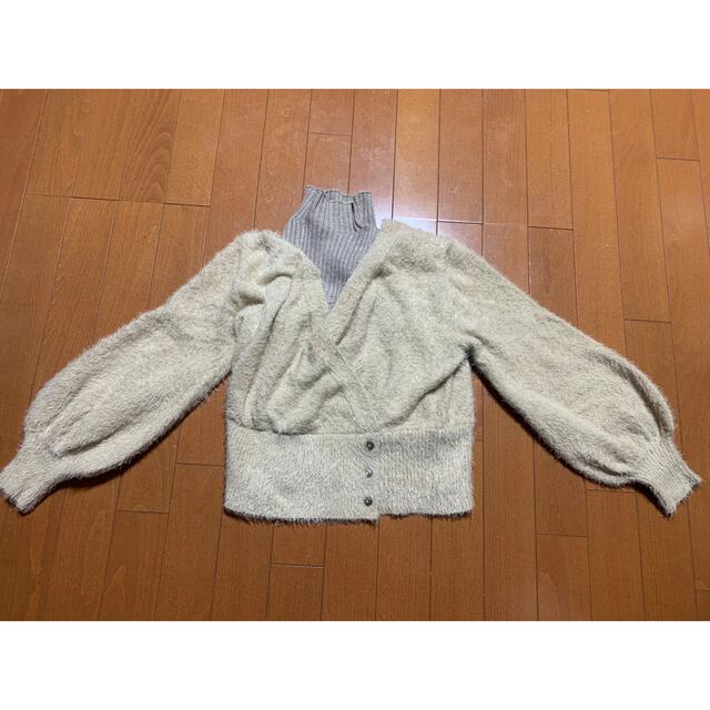 RIU docking knit cardigan ニット