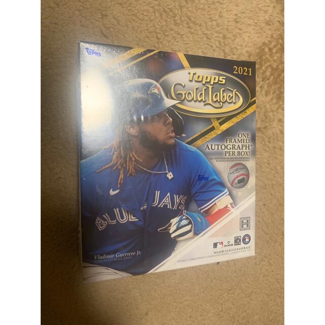 topps MLB gold label 2021 box 大谷翔平 - Box/デッキ/パック