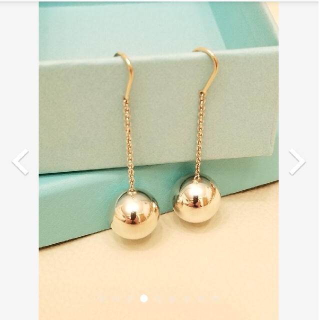 つやあり お値下げtiffanyハードウェアボールフックピアス14mm