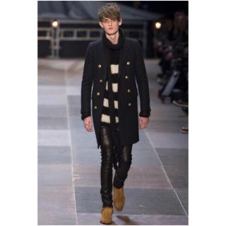 フローラル Saint Laurent Paris チェスターコート メンズ サン